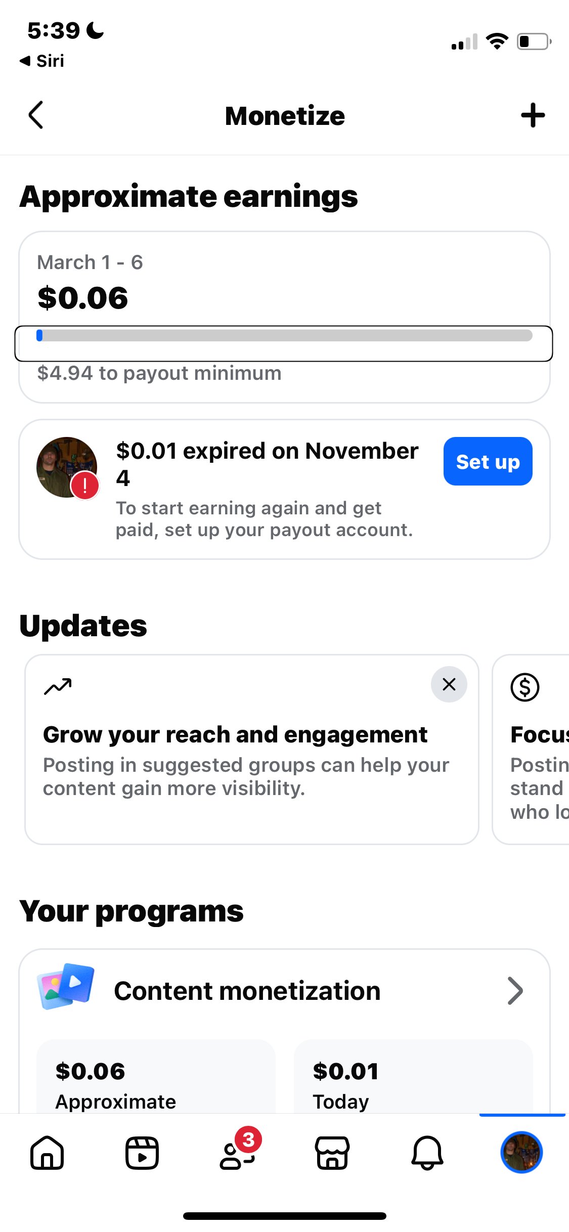 Facebook Monetization