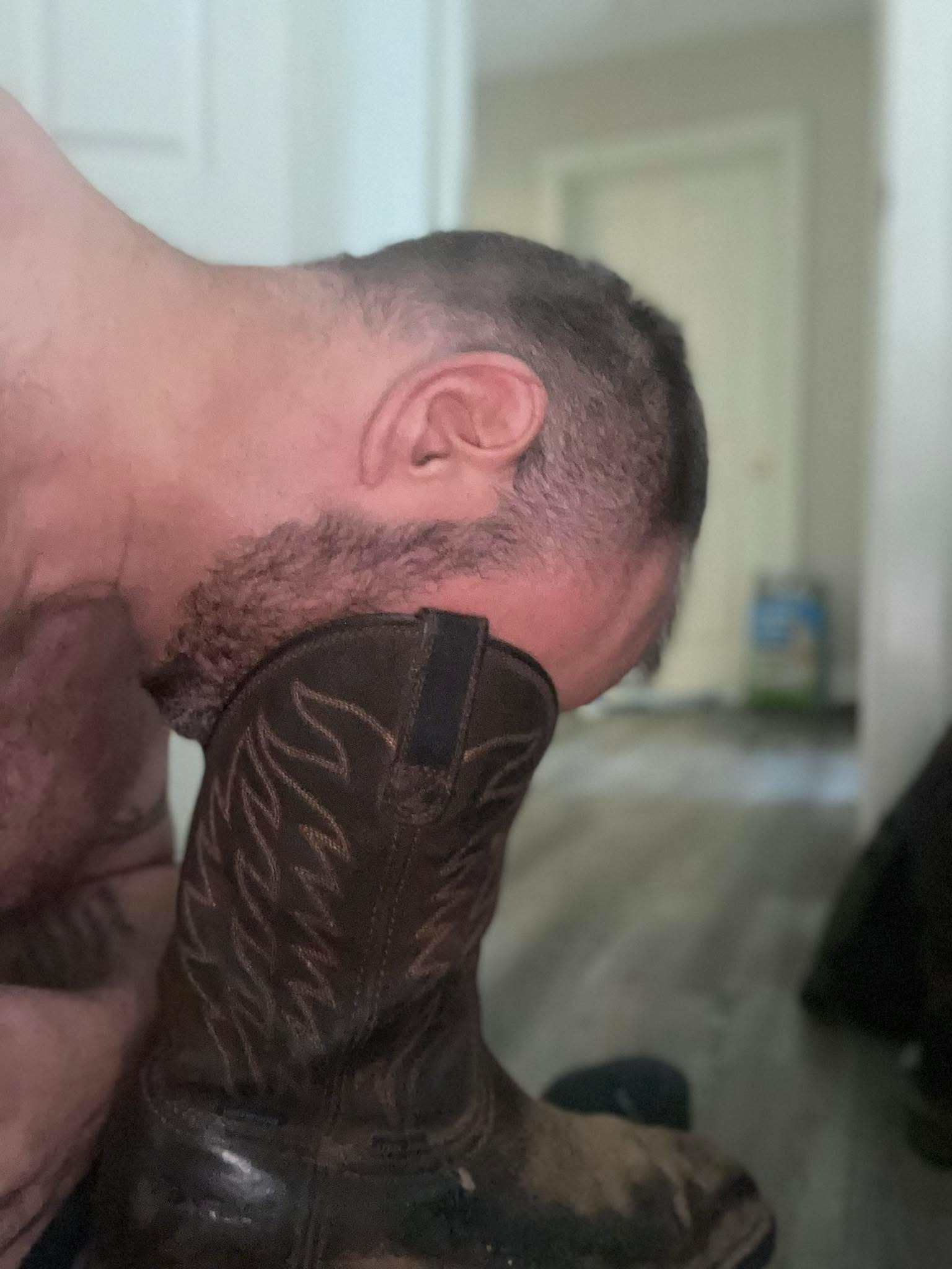 My Nose Buried in Boots